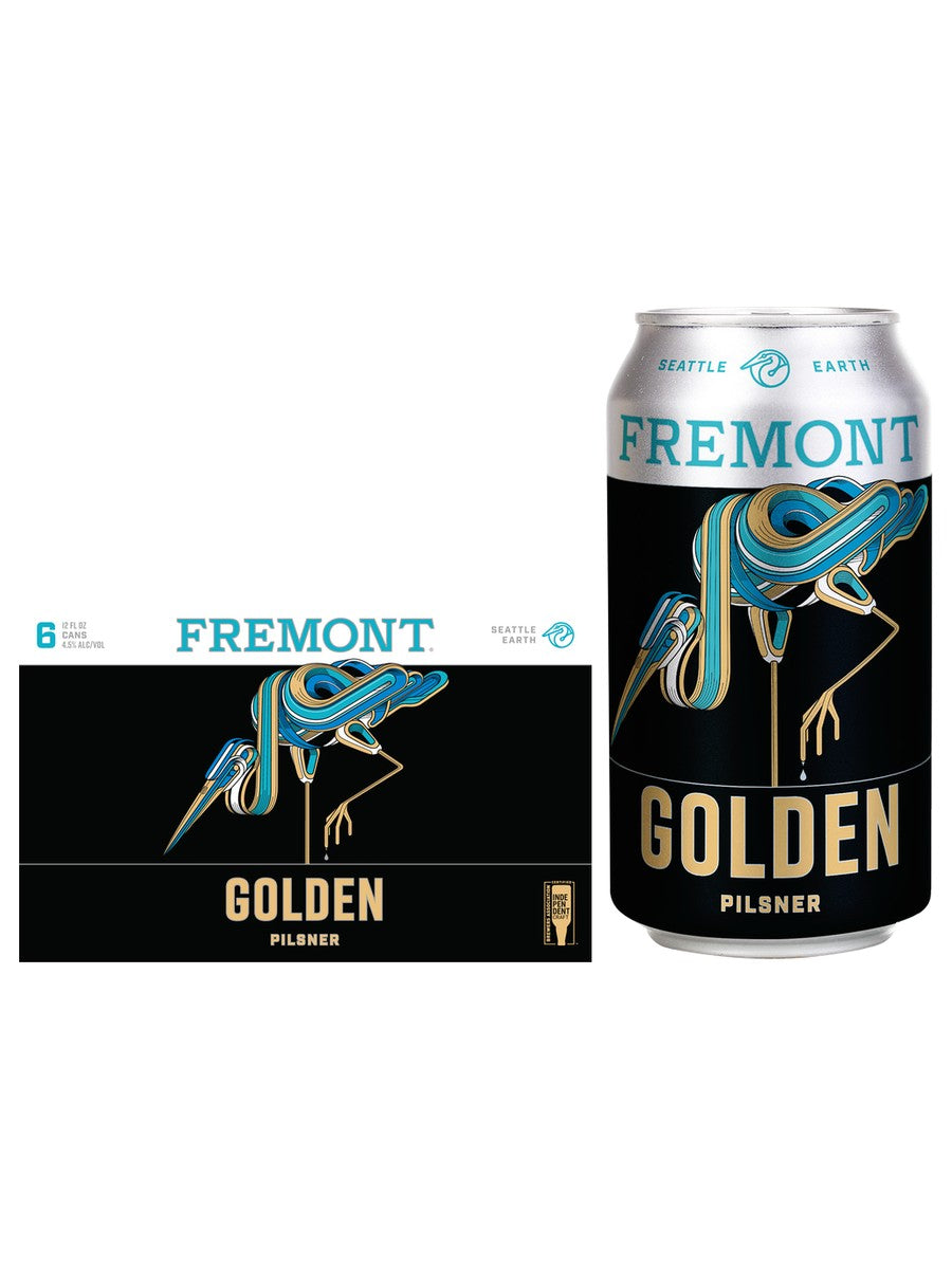 Fremont Golden Pilsner 6 PACK CANS