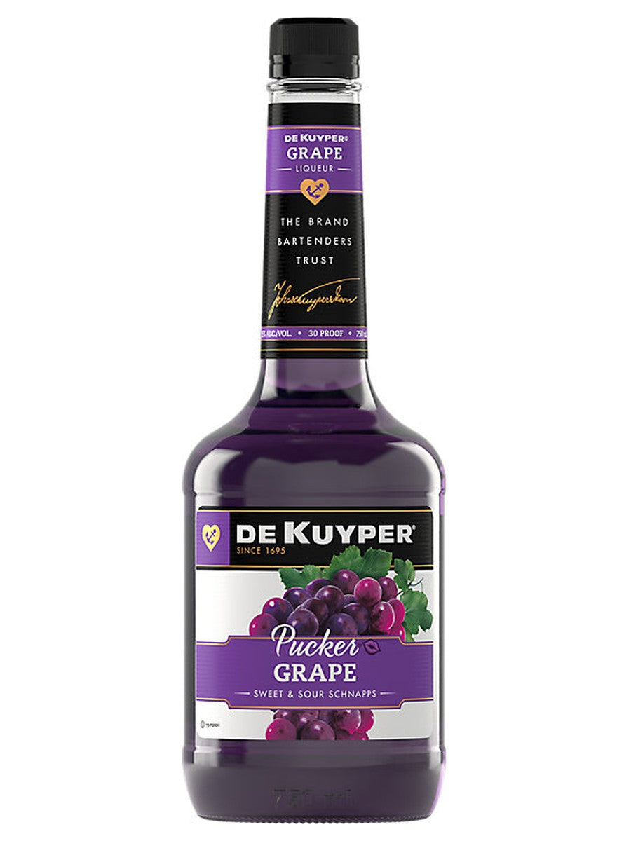 Dekuyper Pucker Grape 750ML