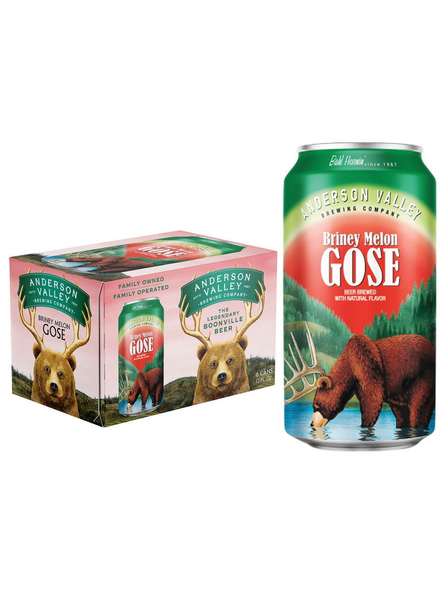 Anderson Valley Briney Melon Gose 6 PACK CANS