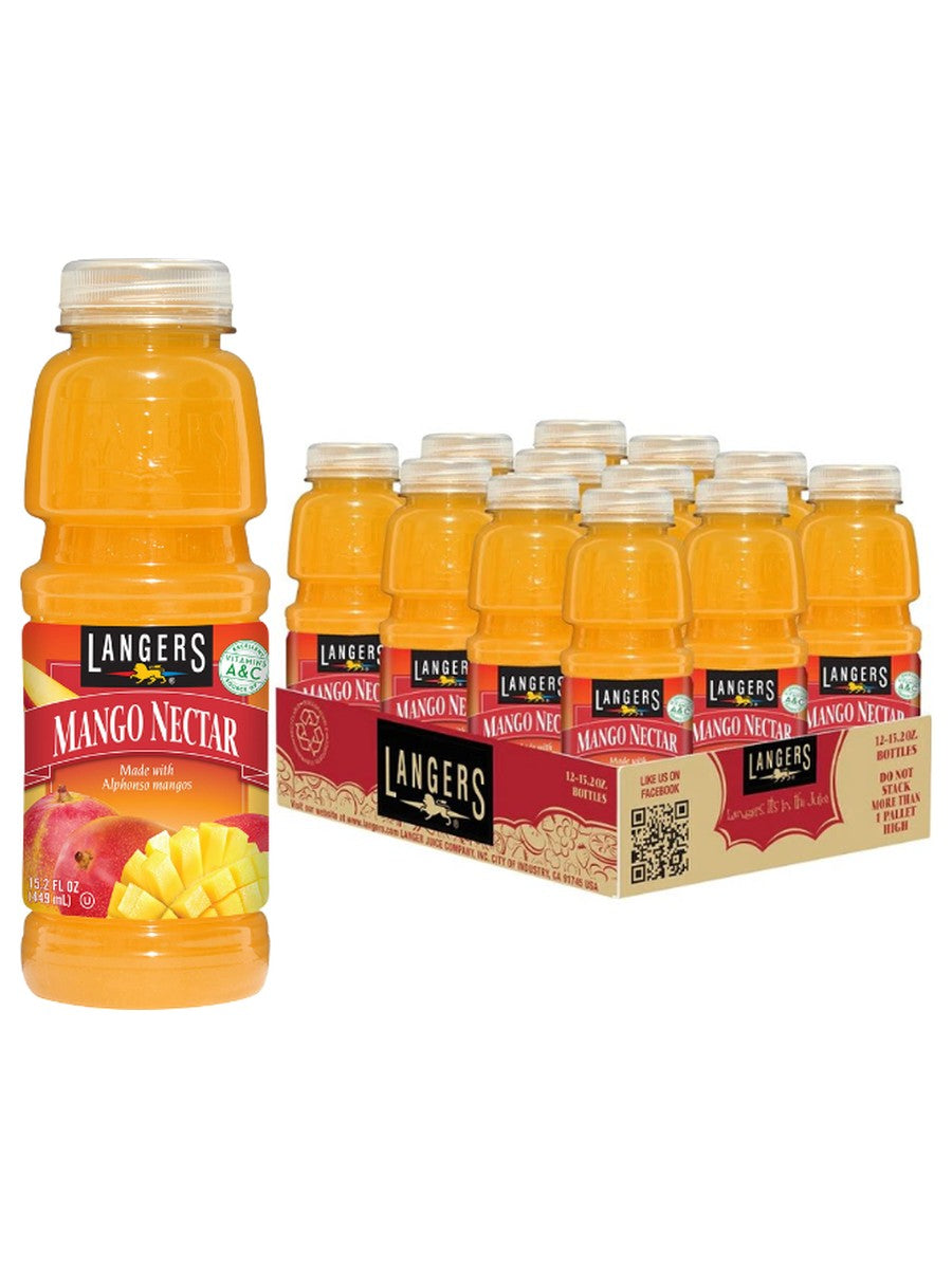 Langers Mango Nectar 16oz DEP