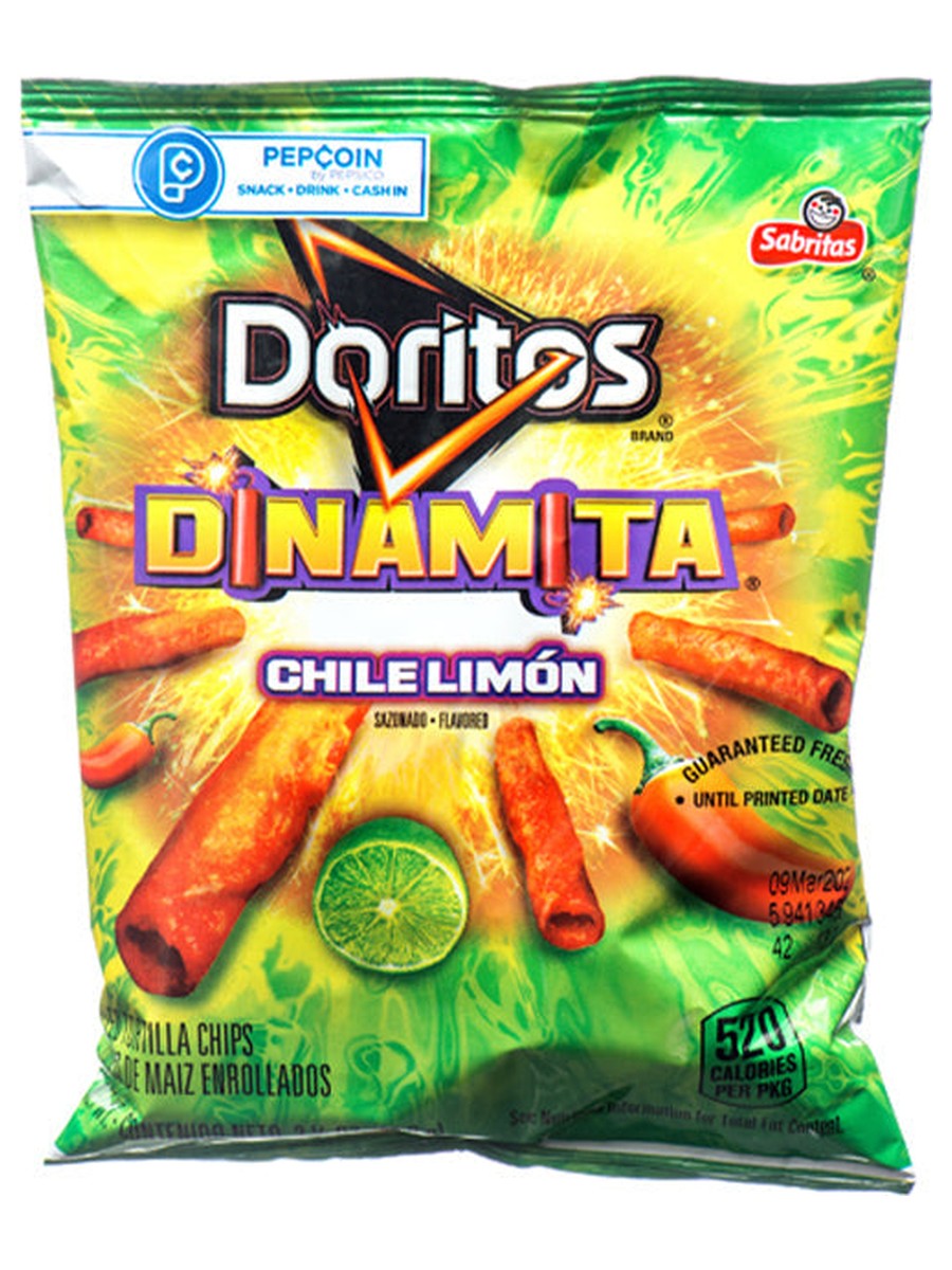 Doritos Dinamita Chile Limon 3.5oz