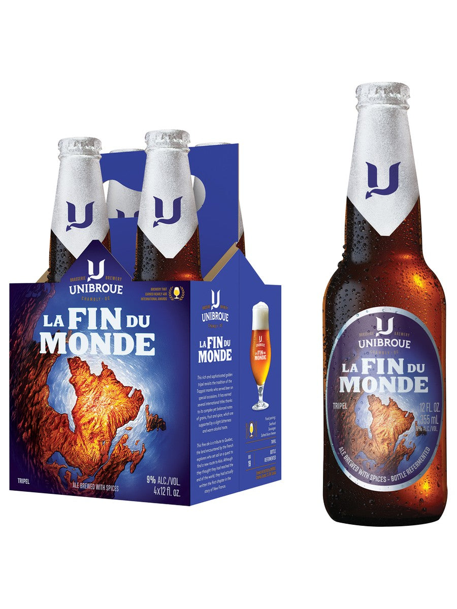 La Fin Du Monde Unibroue 4 PACK BTLS