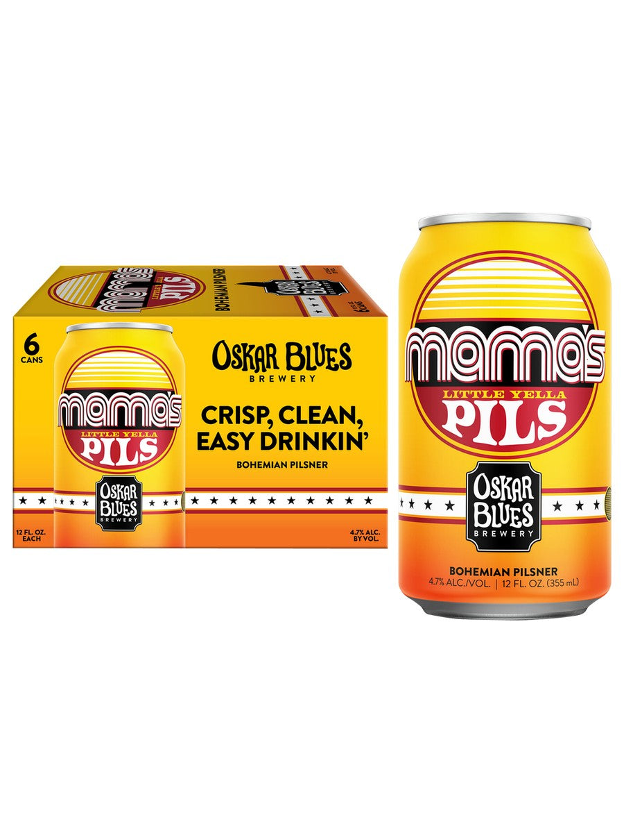 Oskar Blues Yella Pils 6 PACK CANS