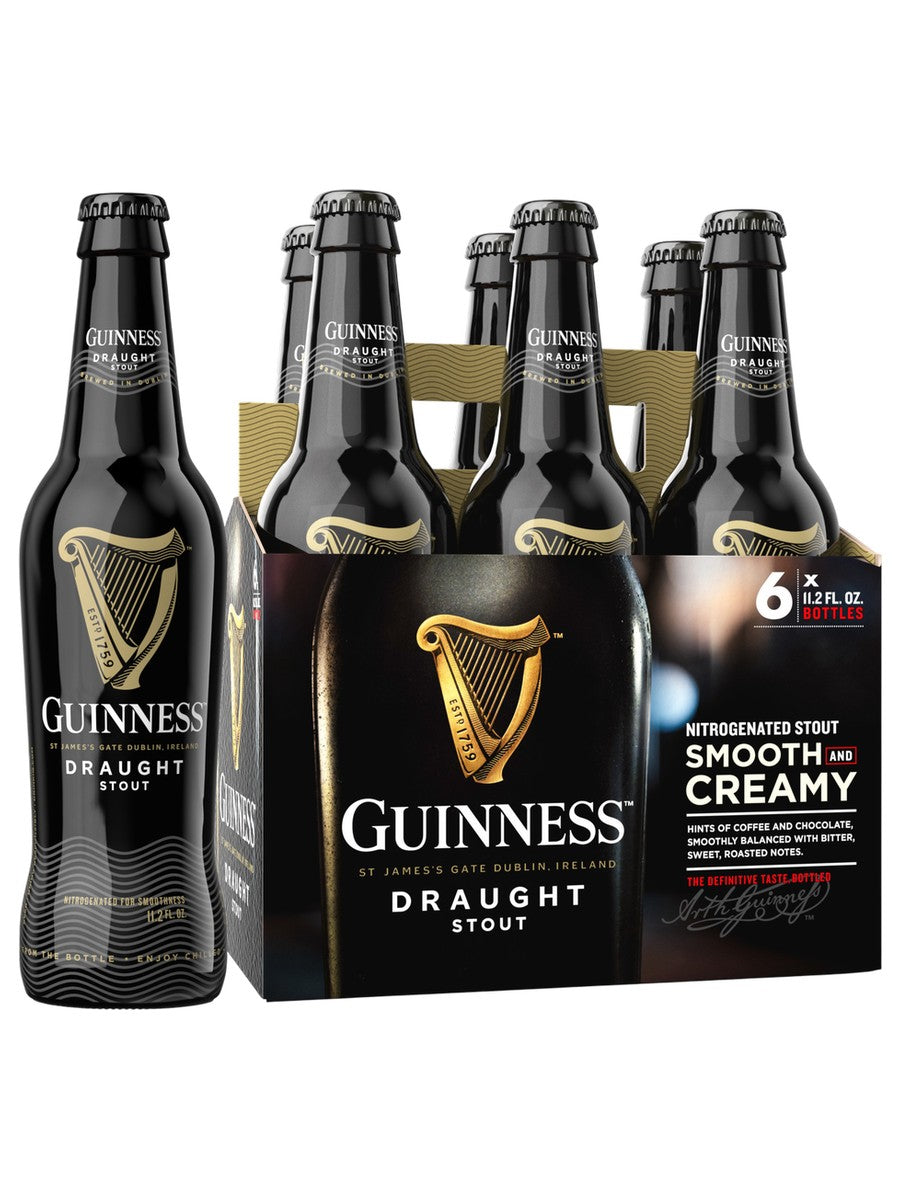 Guinness Draught 6 PACK BTLS