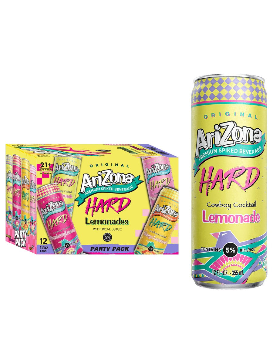 Arizona Hard Party Pack Lemonade 12 PACK CANS