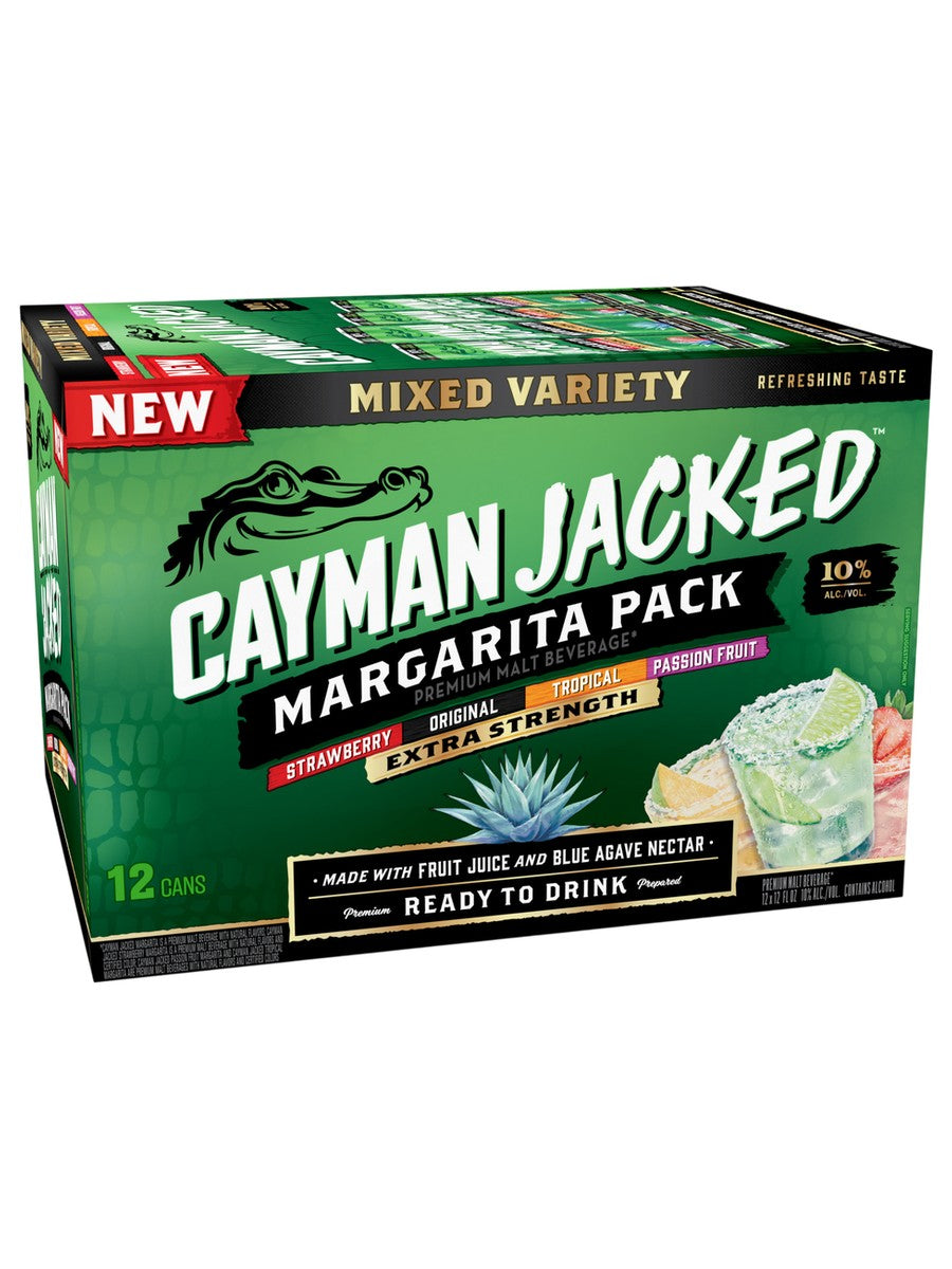 Cayman Jacked Margarita Variety Extra Strenght 12 PACK CANS