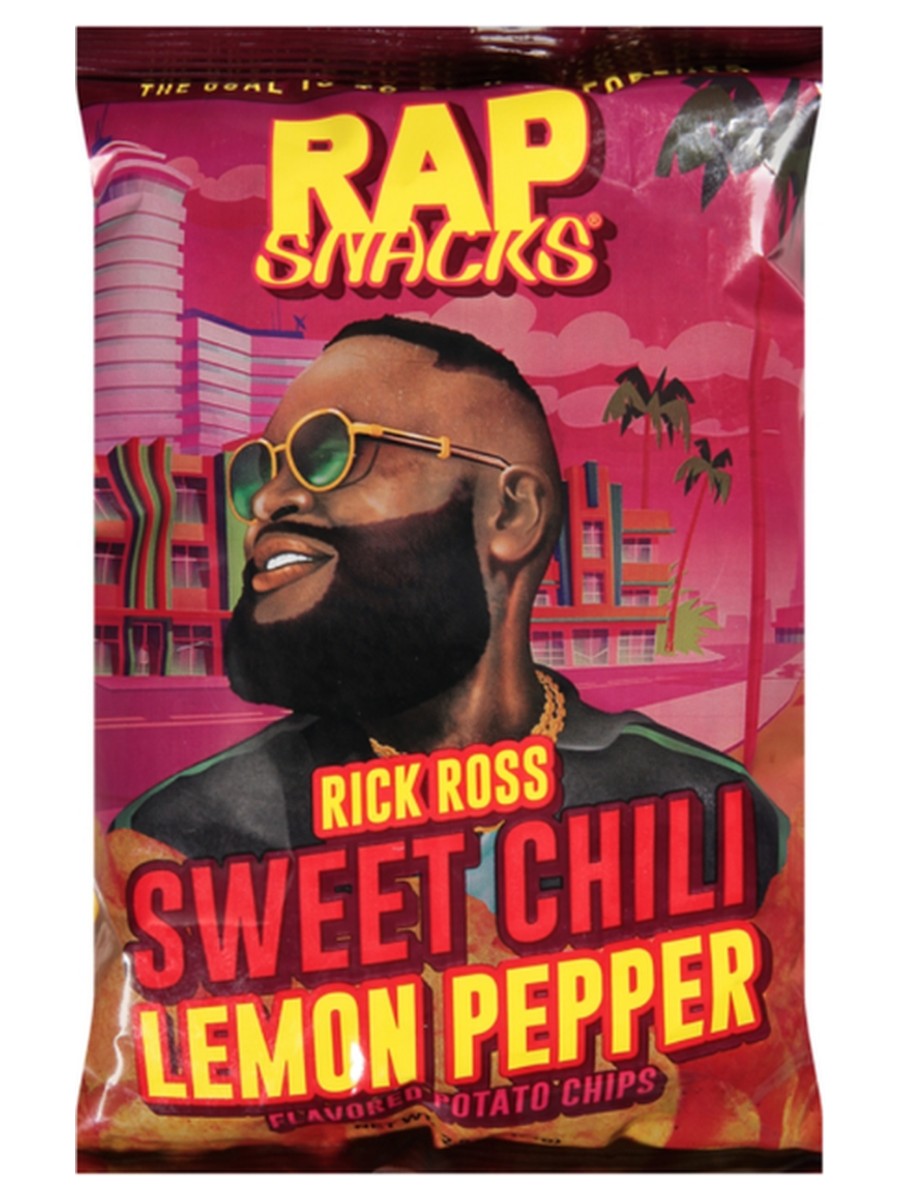 Rap Snacks Rick Ross Sweet Chili Lemon Pepper 2.5oz