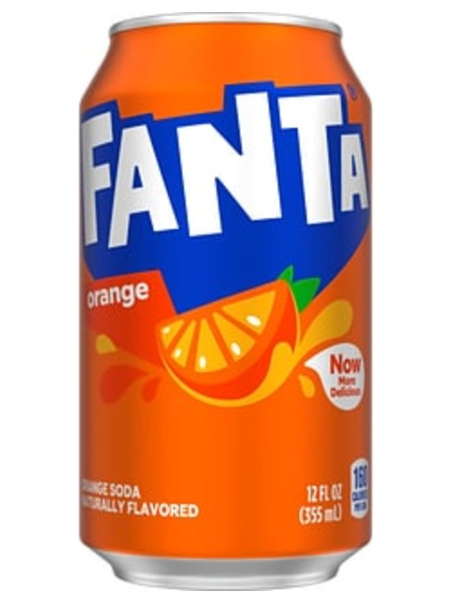 Fanta Orange Can 12oz DEP