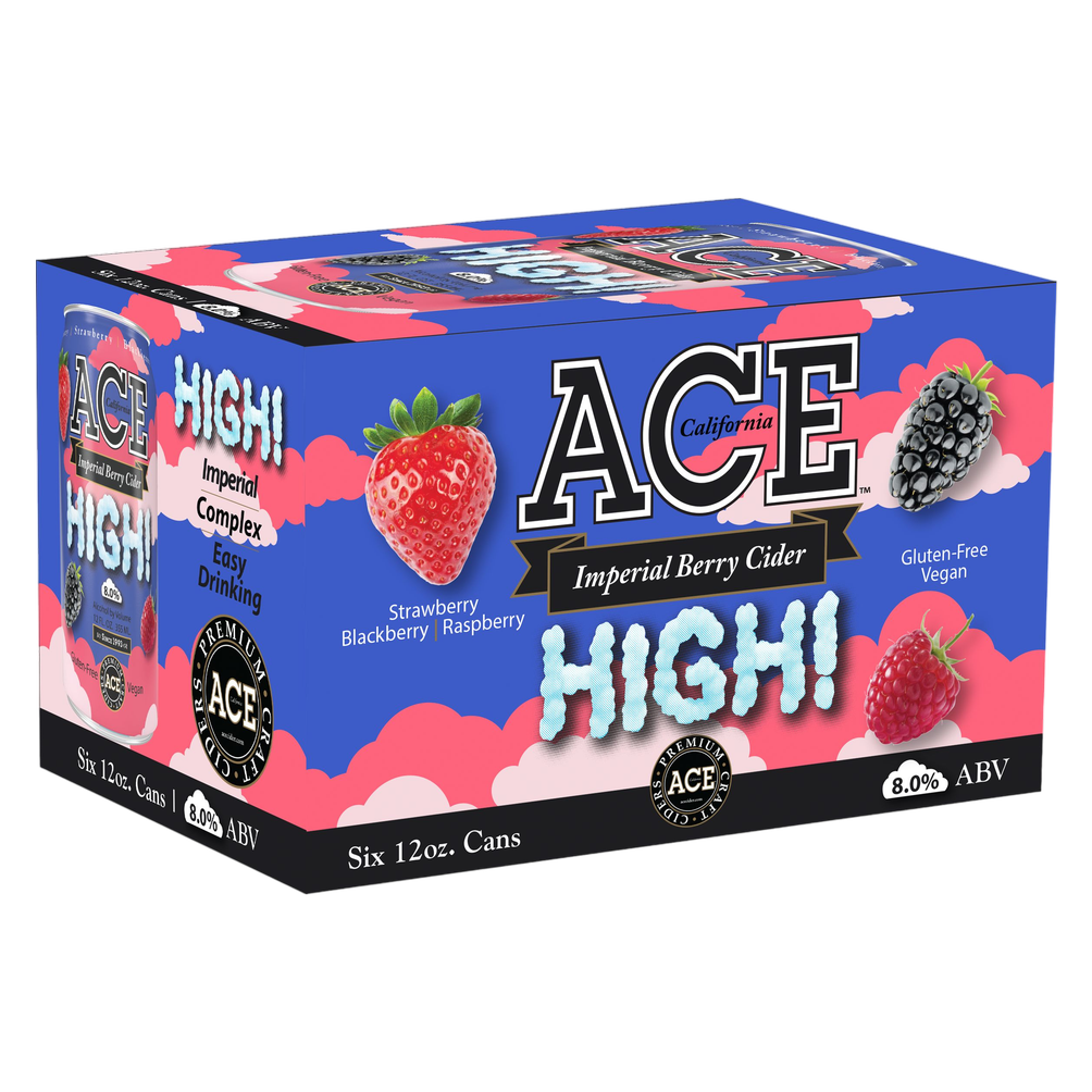 Ace Cider Imperial Berry 6 PACK CANS