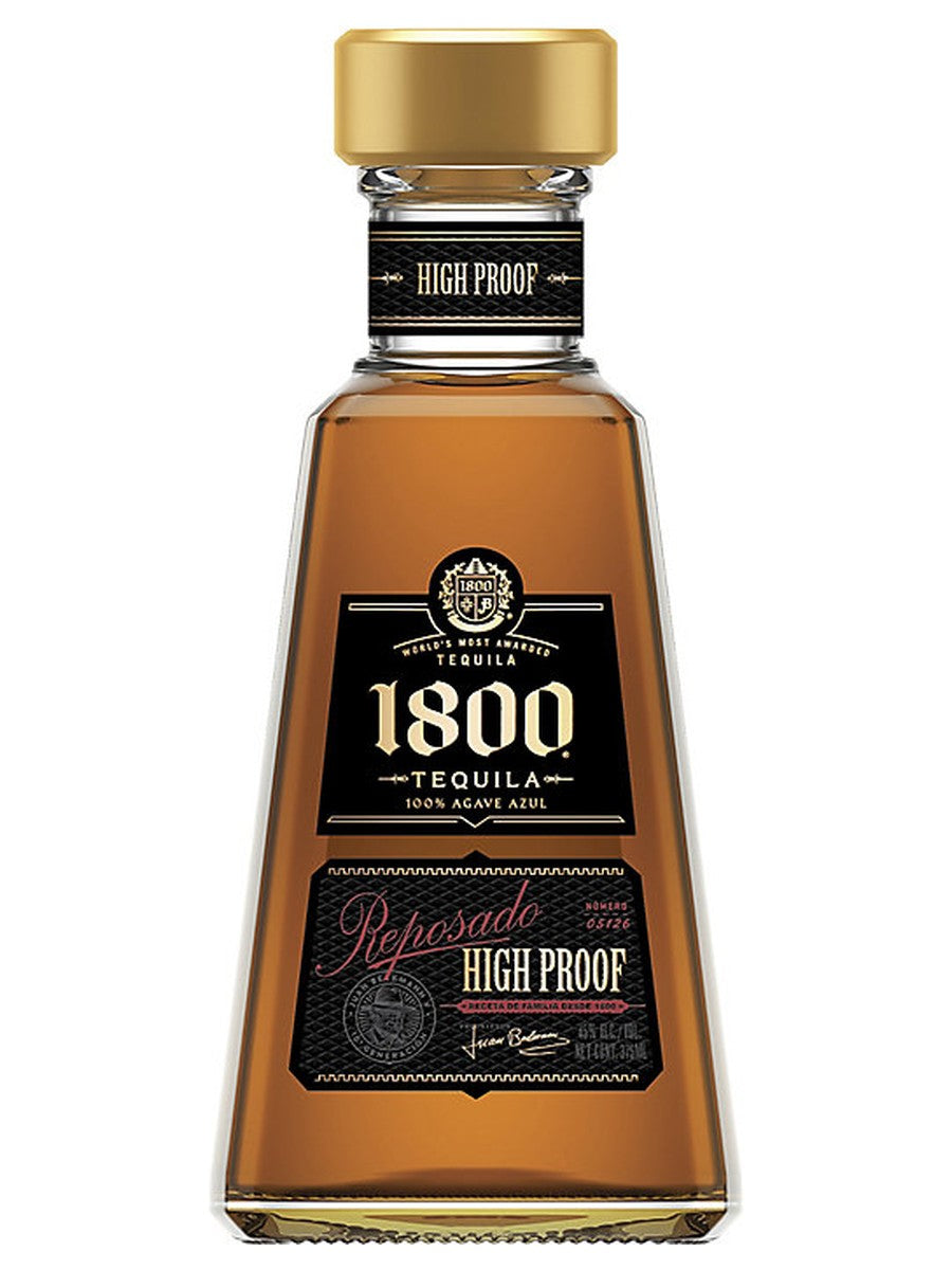 1800 Tequila Reposado High Proof 375ML
