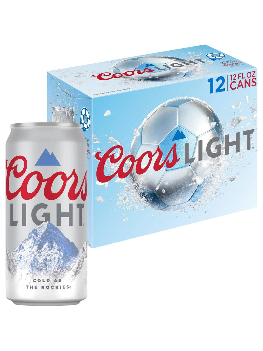 Coors Light 12 PACK CANS