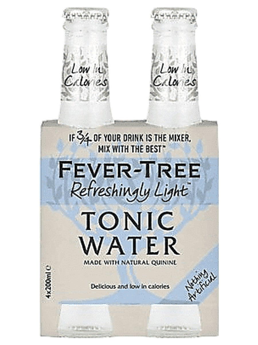 Fever Tree Tonic Water Refreshingly Light 4 PACK