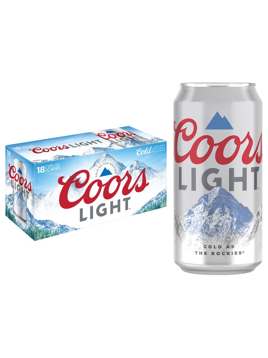 Coors Light 18 PACK CANS