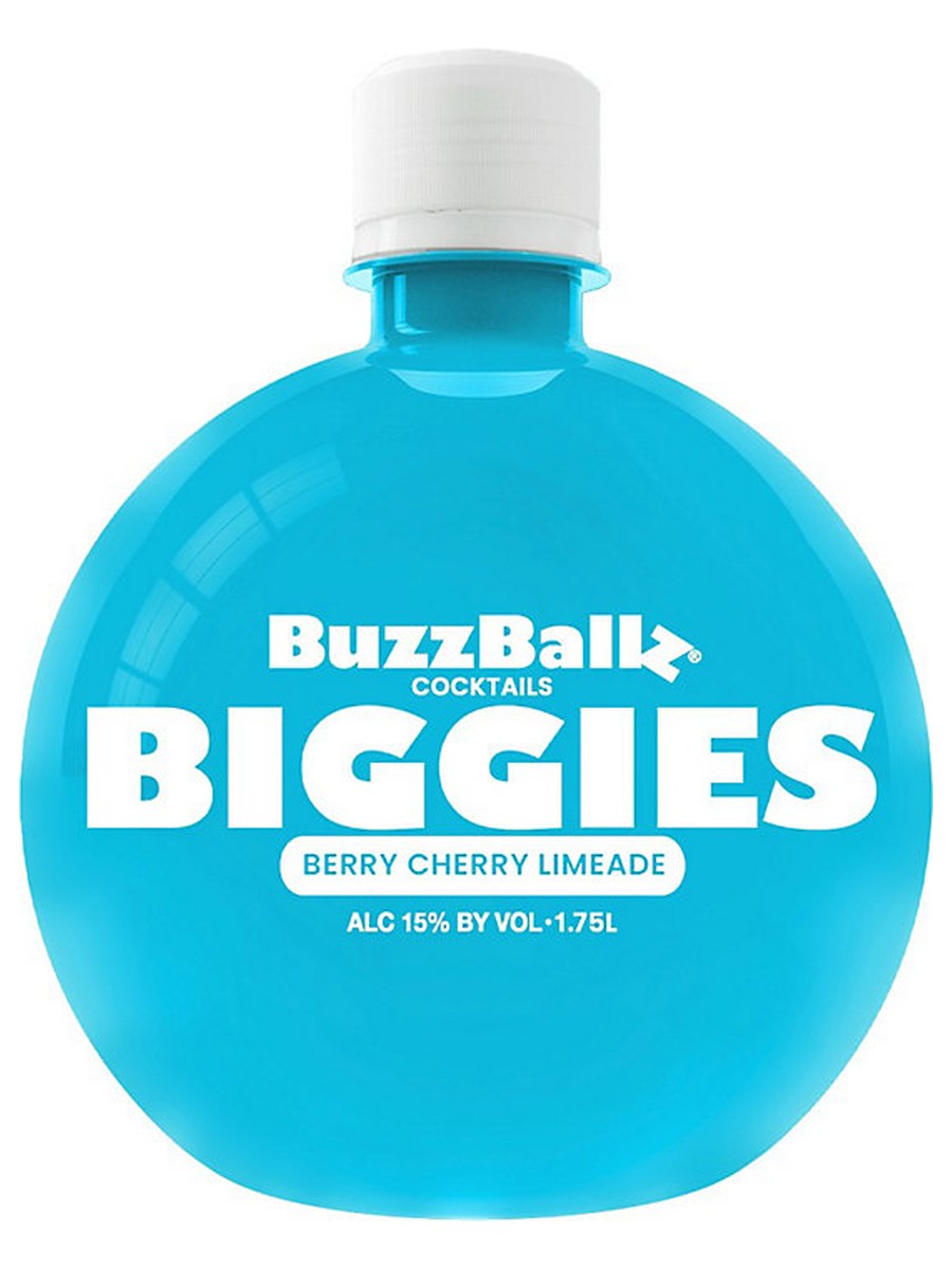 Buzzballz Biggies Berry Cherry Limeade 1.75L