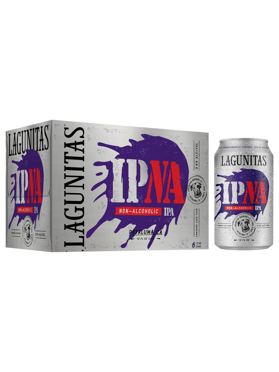 Lagunitas Ipna Non Alcoholic Hazy Ipa 6 PACK CANS