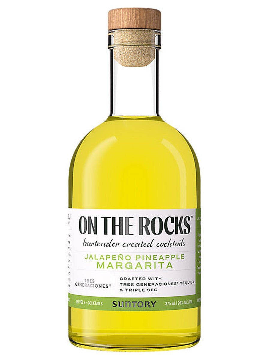 On the Rocks the Jalapeno Pineapple Margarita 375ML