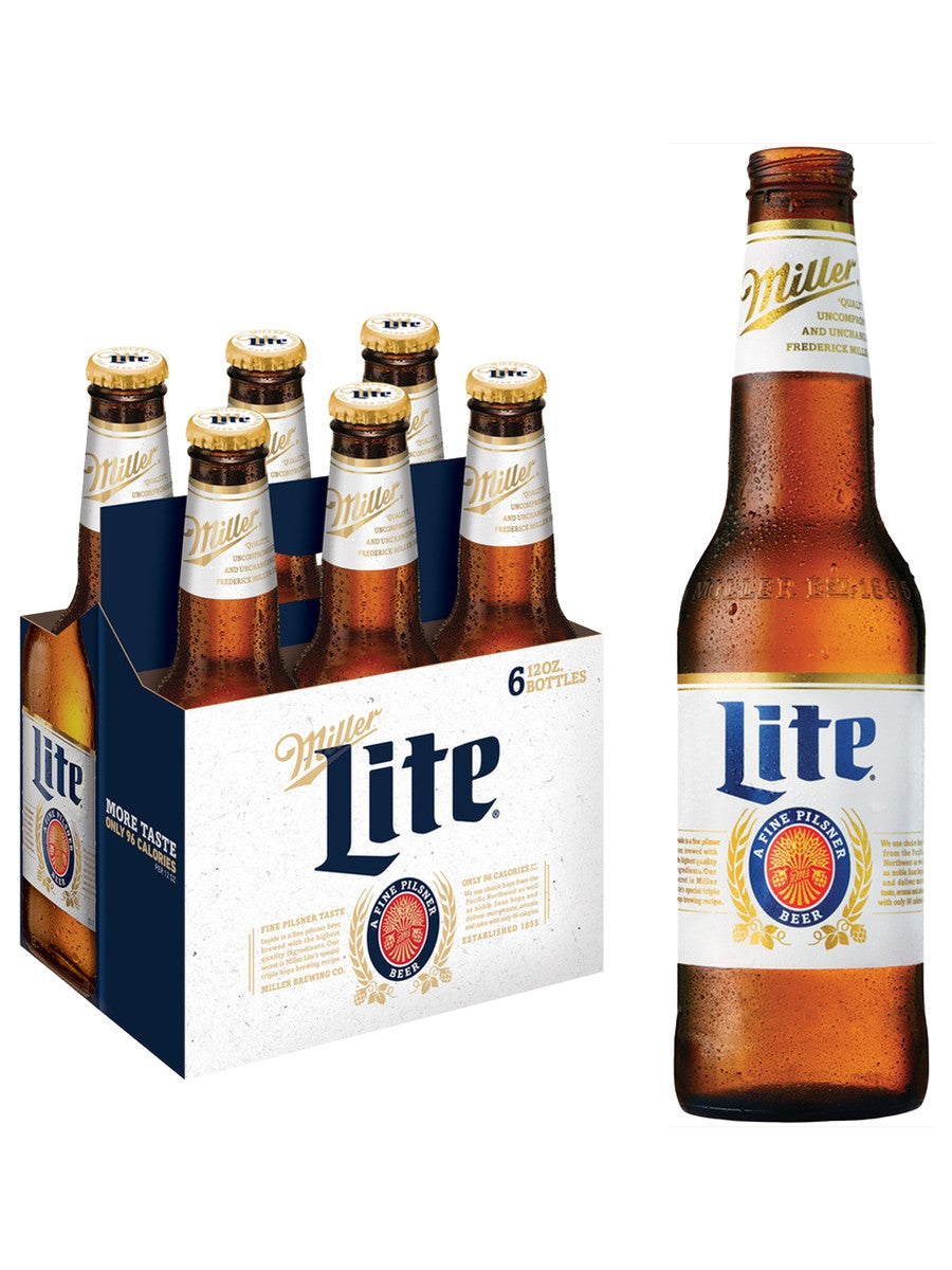 Miller Lite 6 PACK BTLS