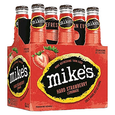Mikes Hard Strawberry Lemonade 6 PACK BTLS