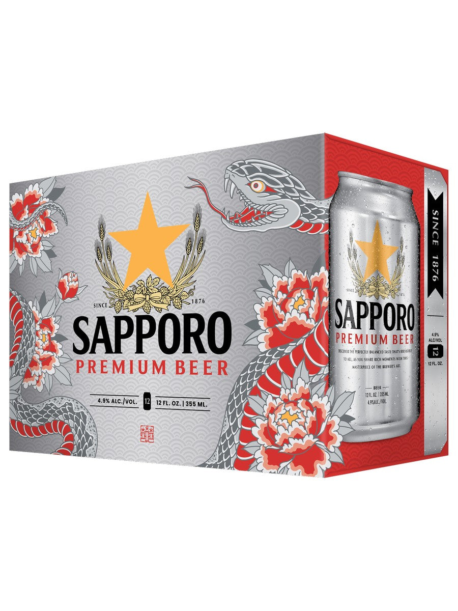 Sapporo 12 PACK CANS