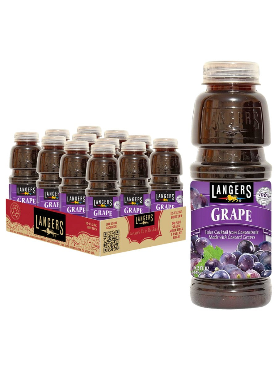 Langers Grape 16oz DEP