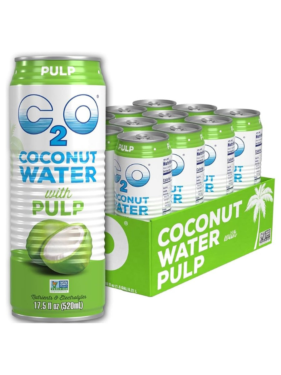 C2O Coconut Water Pulp 17oz DEP