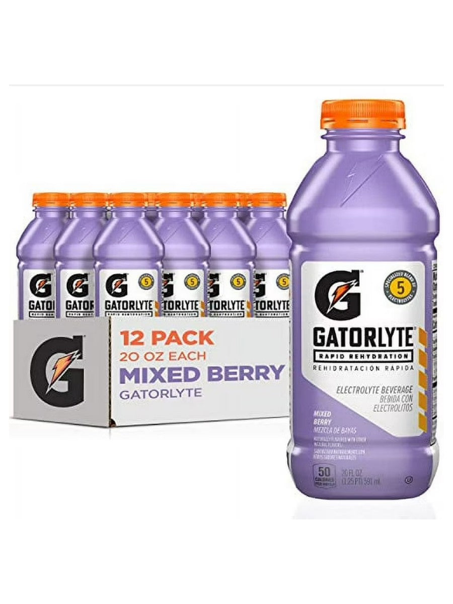 Gatorlyte Mixed Berry 20oz DEP