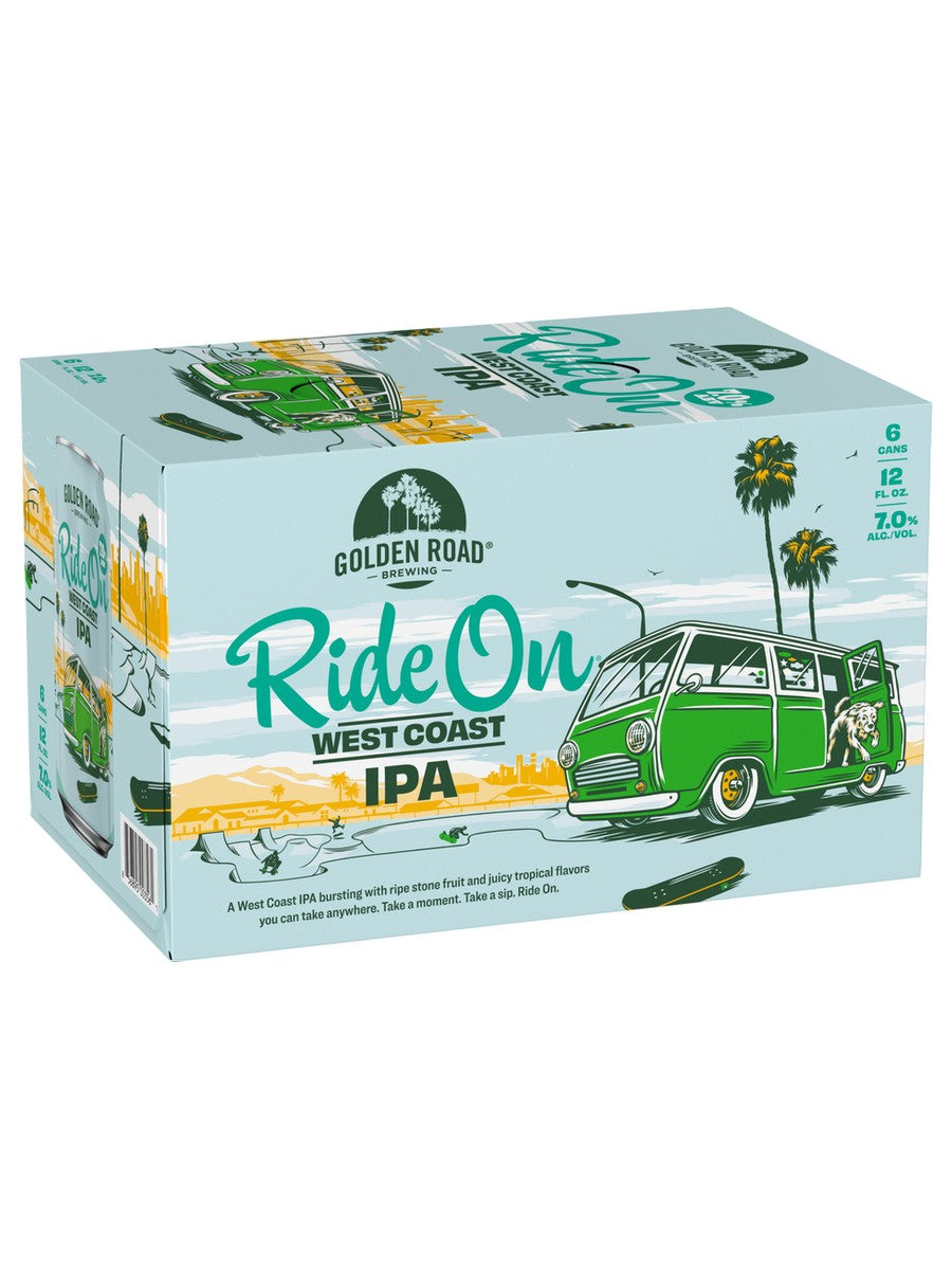 Golden Road Ride On West Coast Ipa 6 PACK CANS