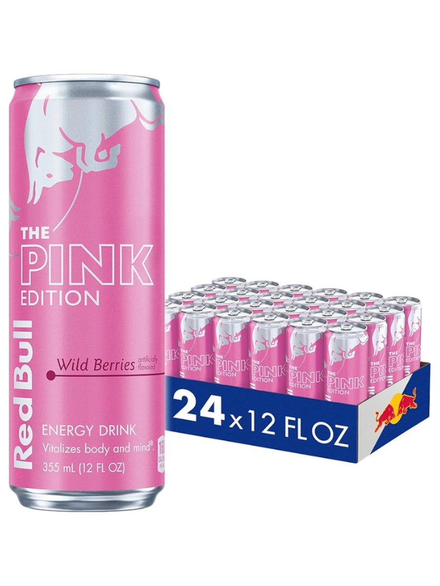 Red Bull Pink Edition 12oz DEP