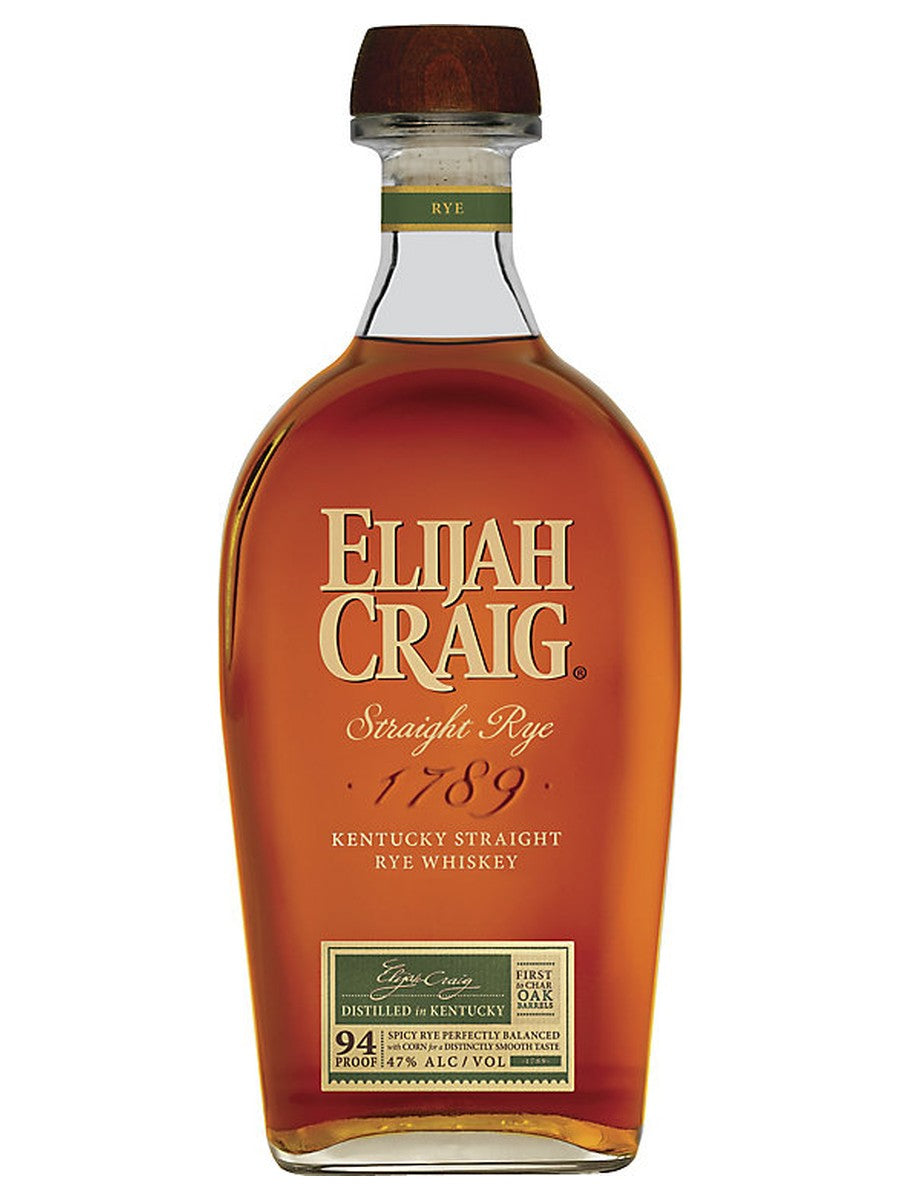 Elijah Craig Straight Rye 750ML