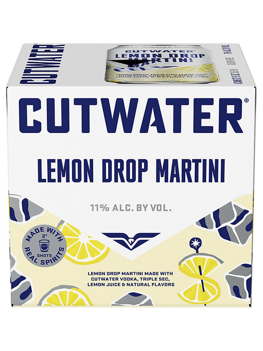 Cutwater Lemon Drop Martini 12oz CAN DEP