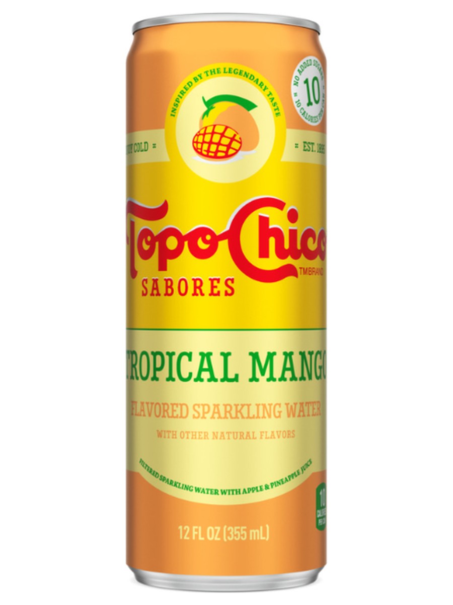Topo Chico Tropical Mango 12oz CAN DEP