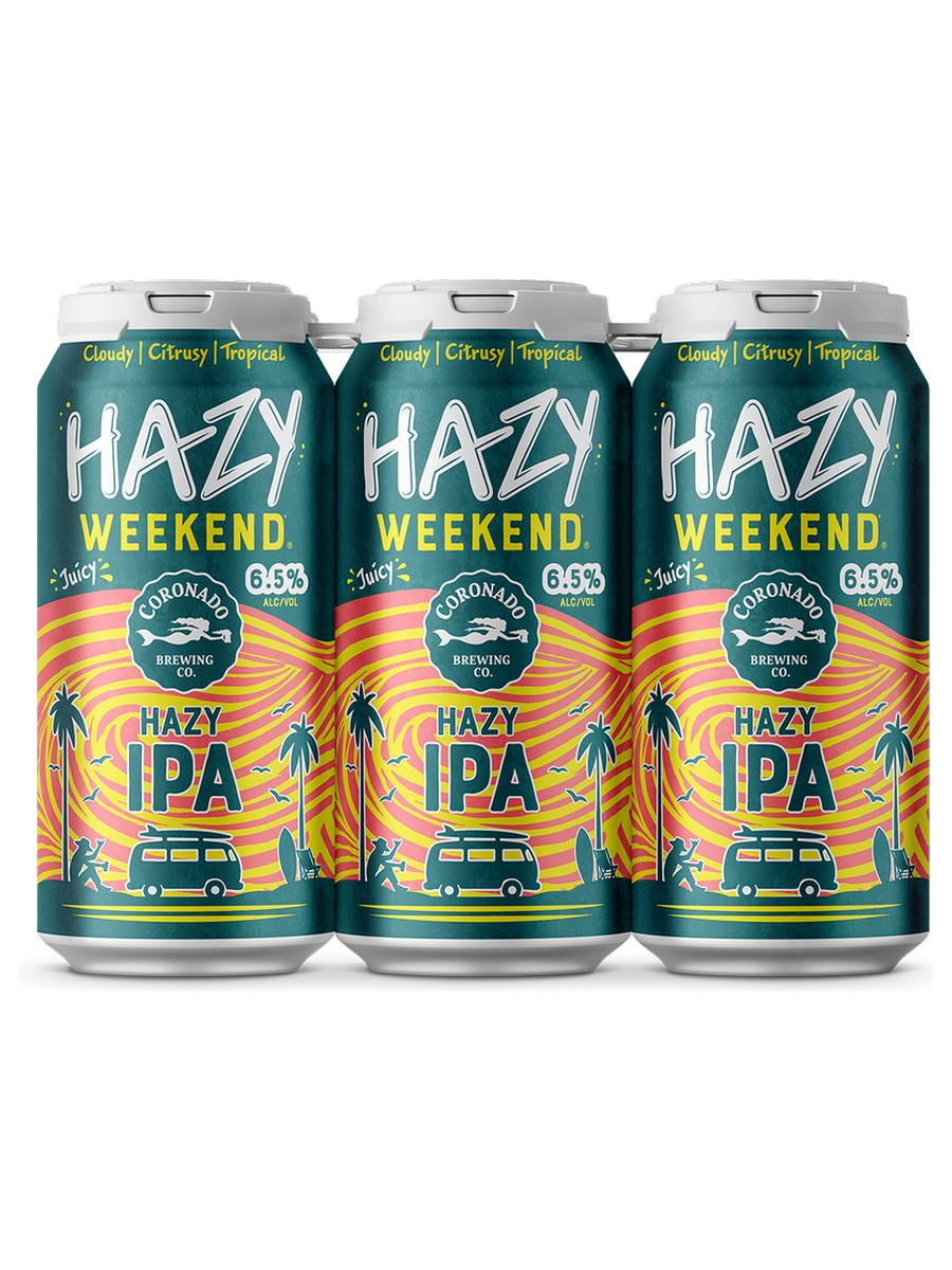 Coronado Hazy Weekend Ipa 6 PACK 16oz CANS