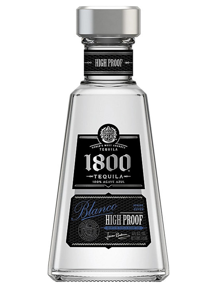 1800 Tequila Blanco High Proof 375ML