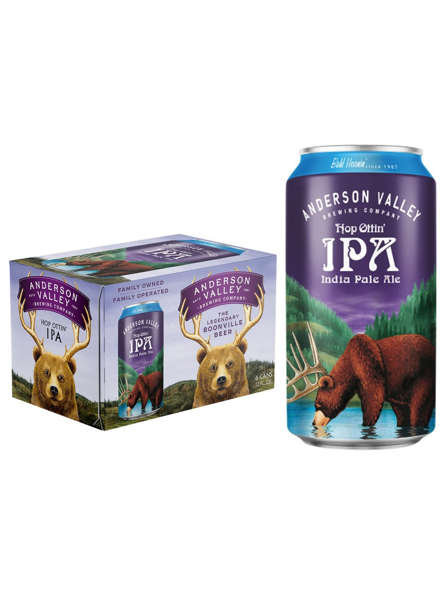 Anderson Valley Hop Ottin Ipa 6 PACK CANS
