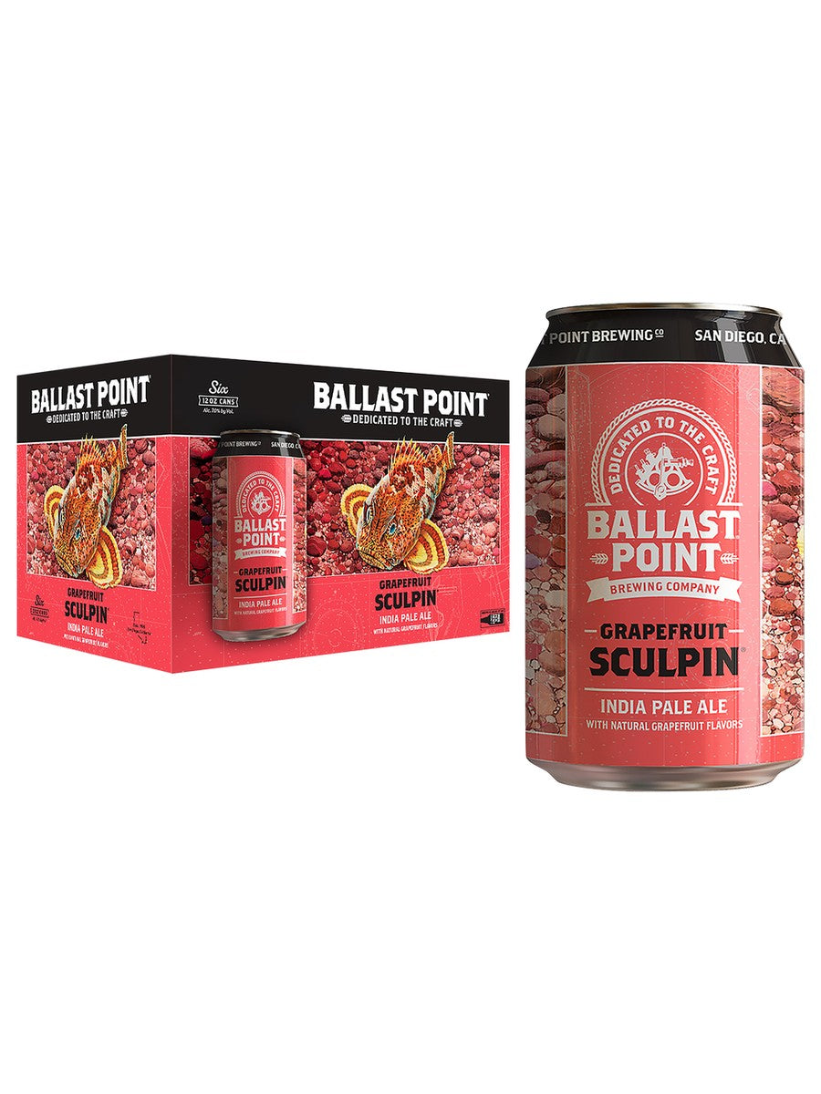 Ballast Point Grapefruit 6 PACK CANS