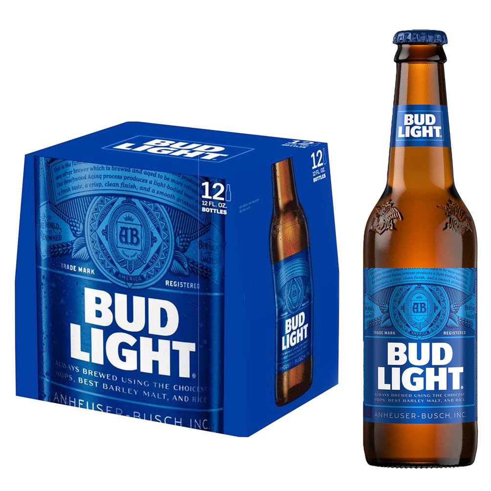 Bud Light 12 PACK BTLS