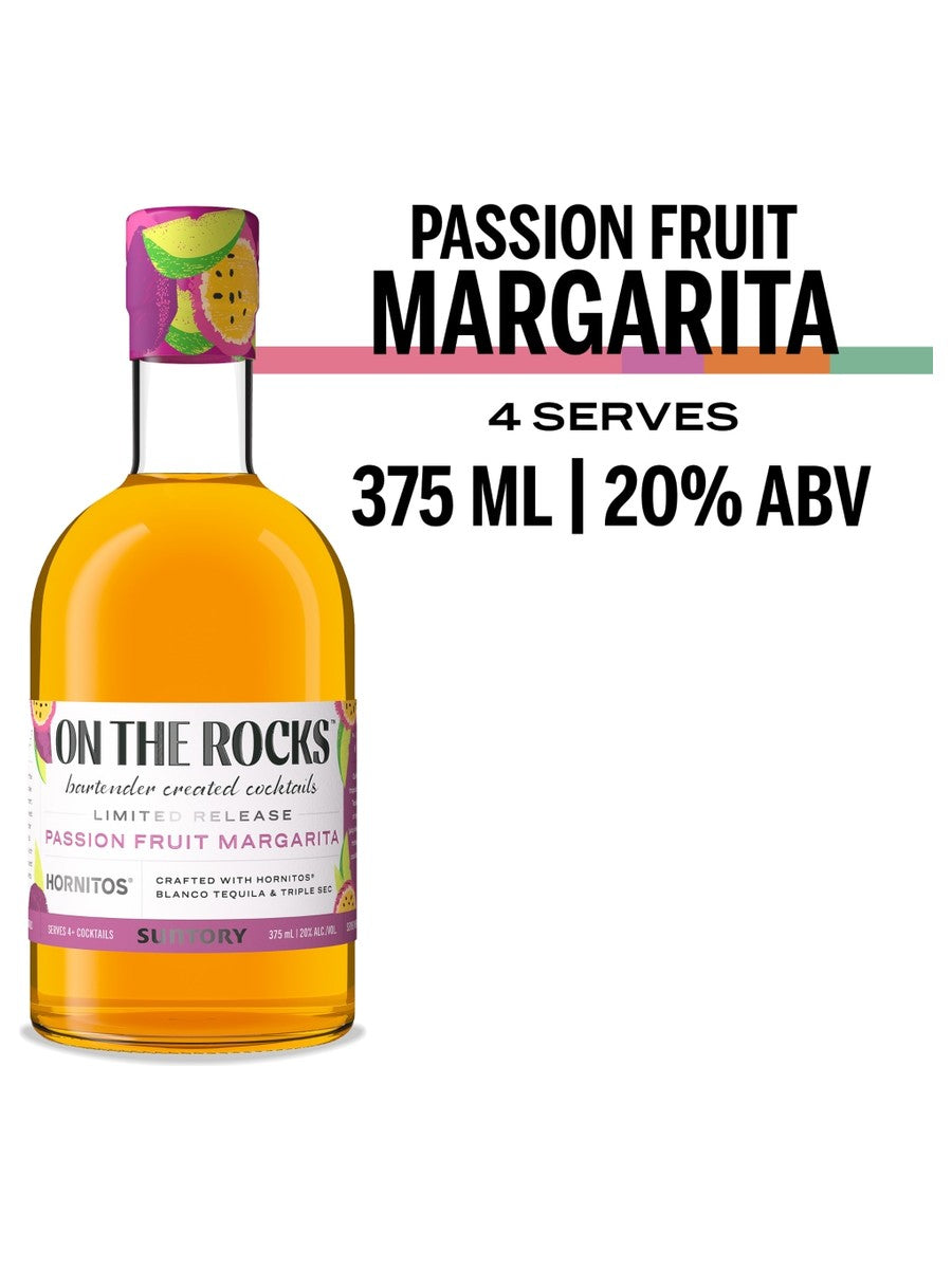 On the Rocks Limited Release Passion Fruit Margarita 375ML