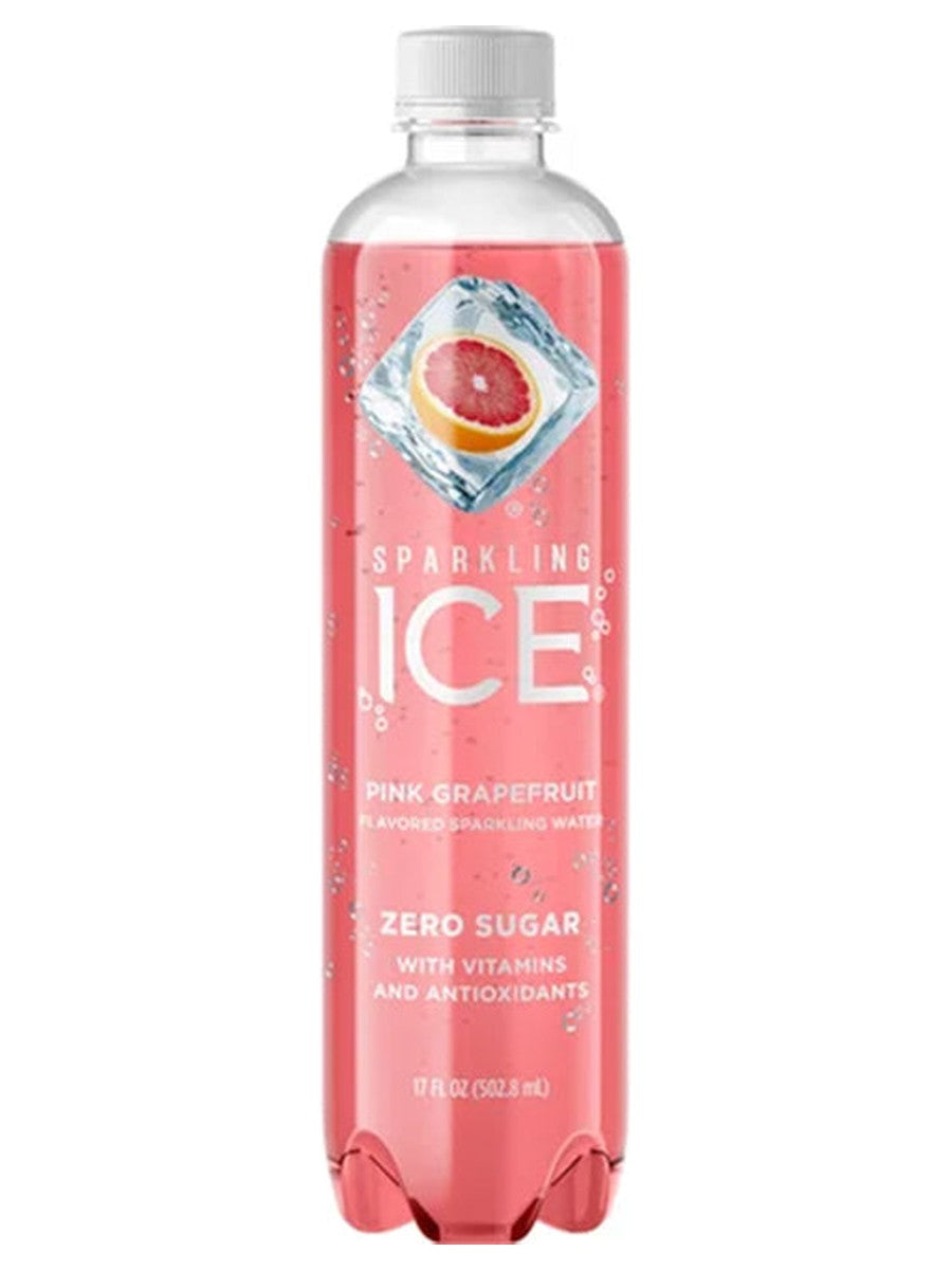 Sparkling Ice Pink Grapefruit 17oz DEP