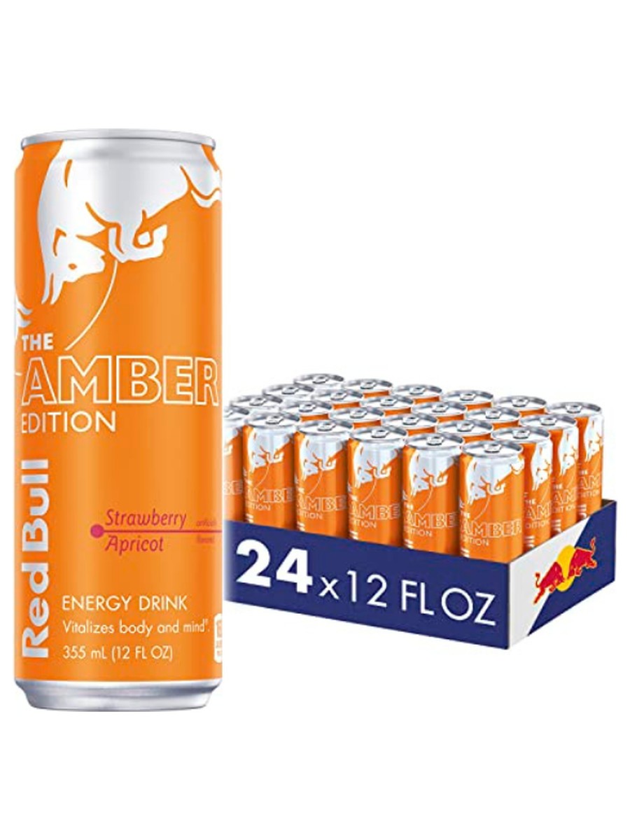 Red Bull Amber Edition Strawberry Apricot 12oz DEP