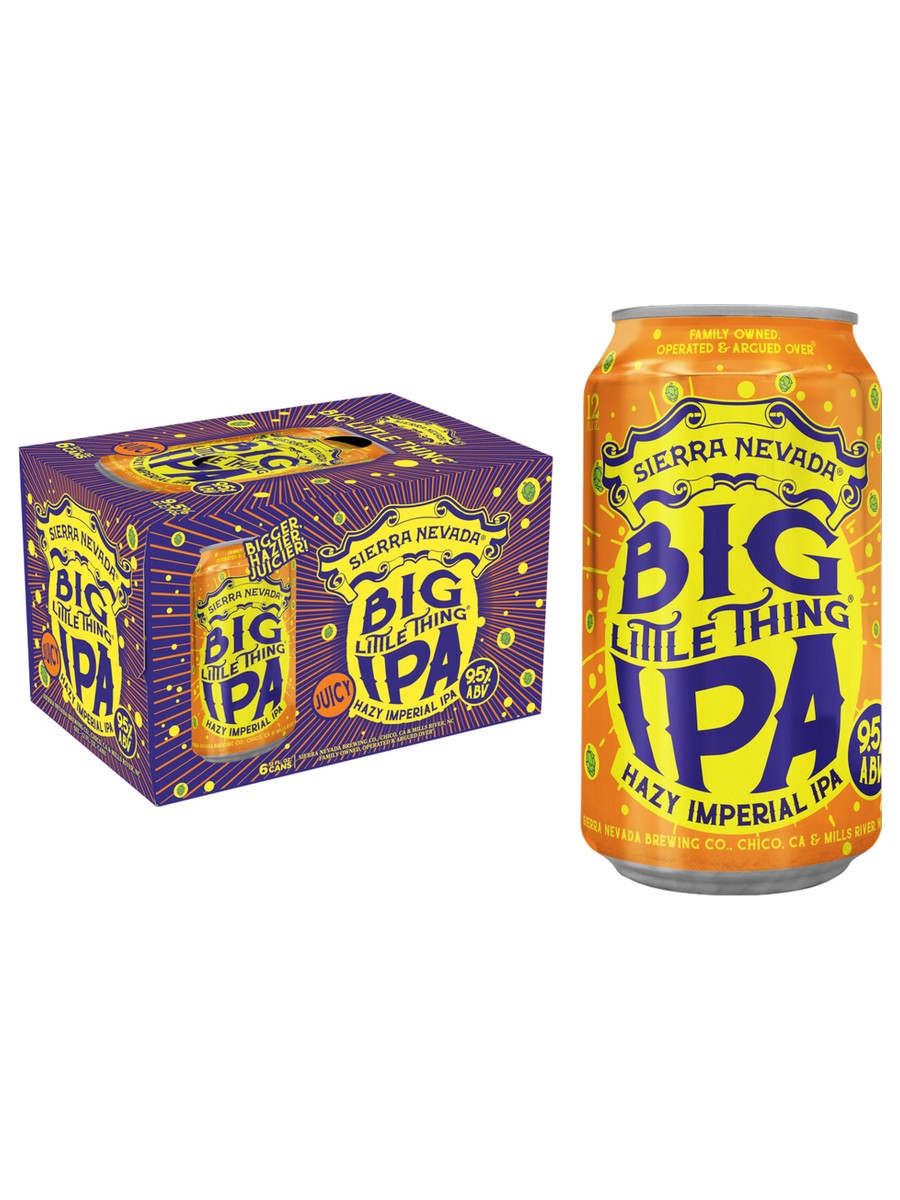 Sierra Nevada Big Little Thing Hazy Imperial Ipa 6 PACK CANS
