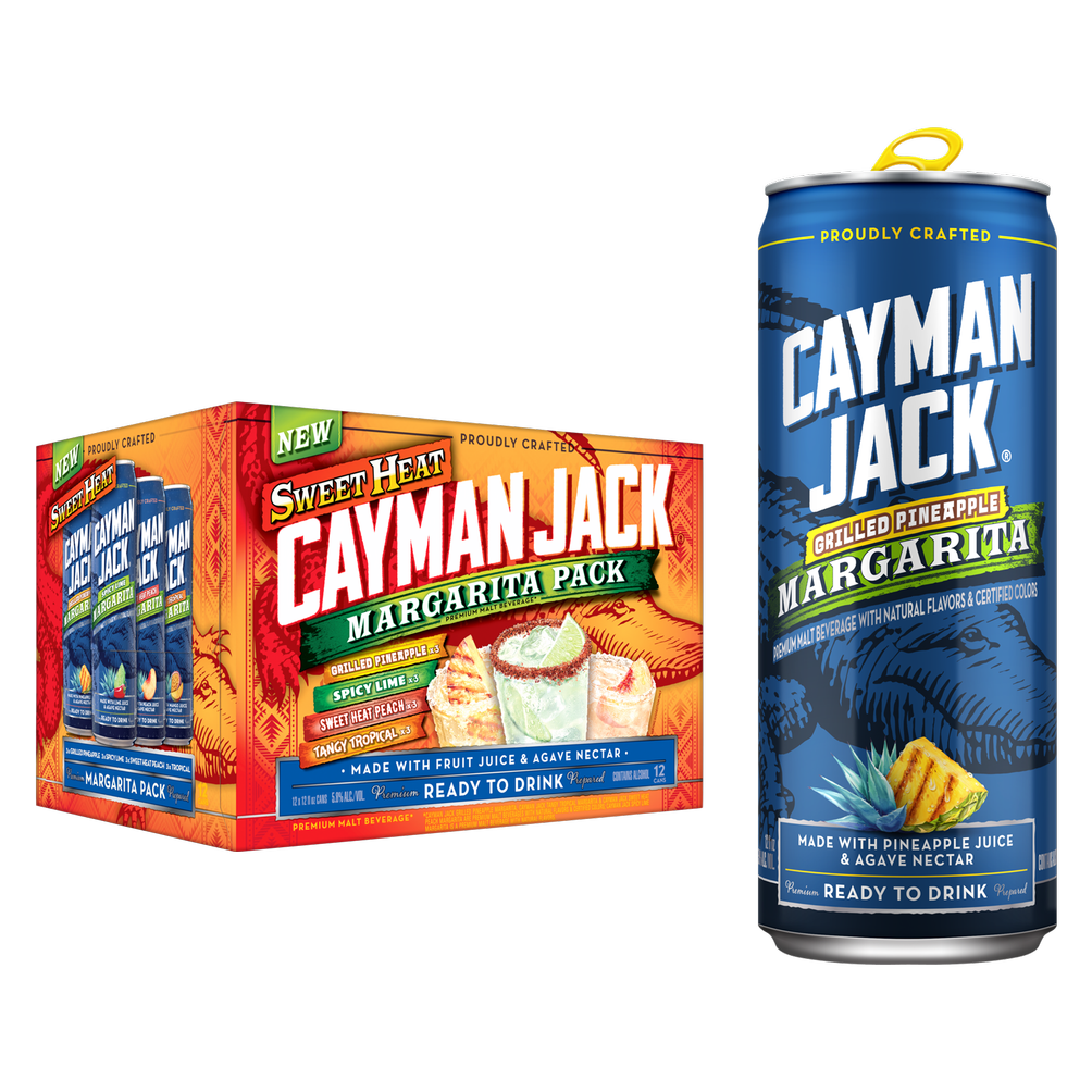 Cayman Jack Margarita Sweet Heat Variety 12 PACK CANS