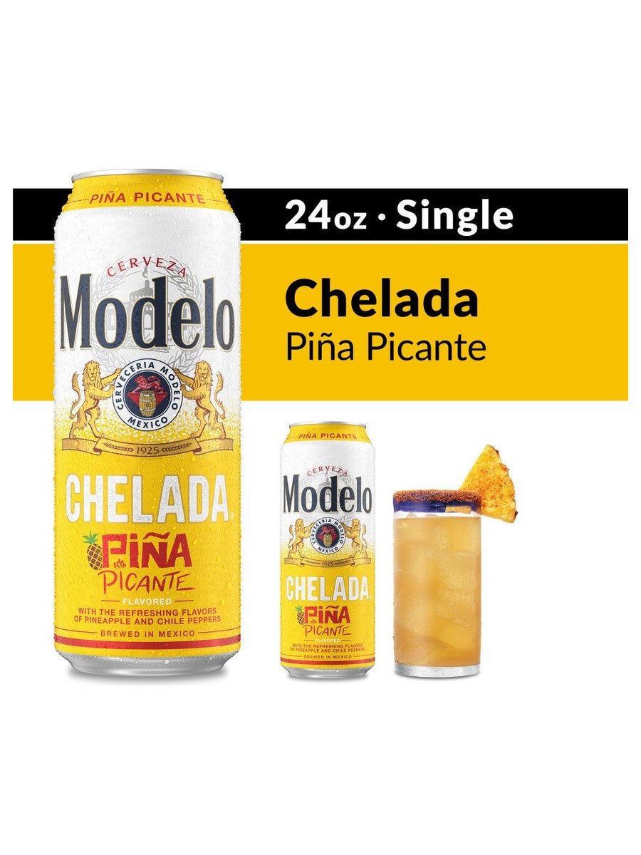 Modelo Chelada Pina Picante 24oz CAN