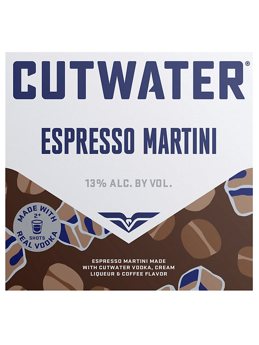 Cutwater Espresso Martini 12oz CAN DEP