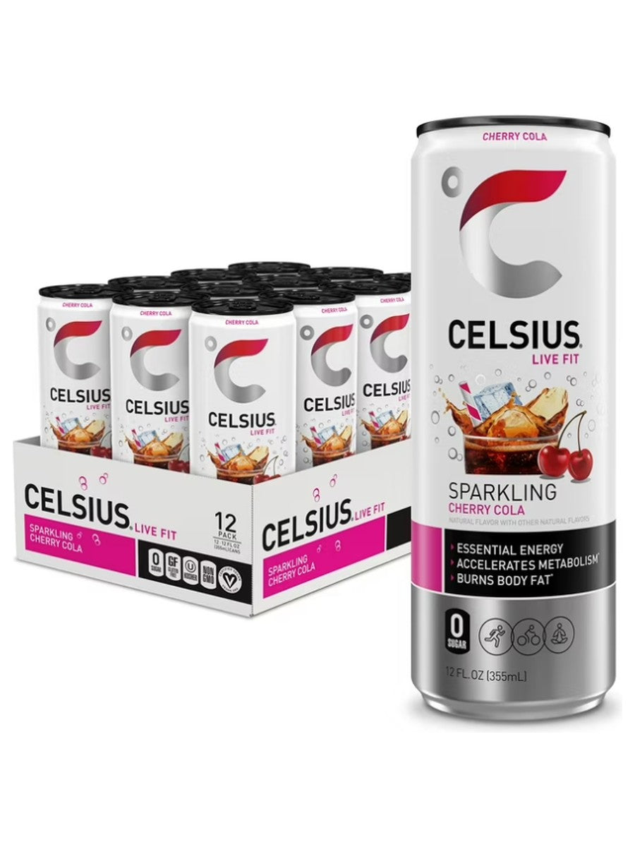 Celsius Cherry Cola 12oz CAN DEP