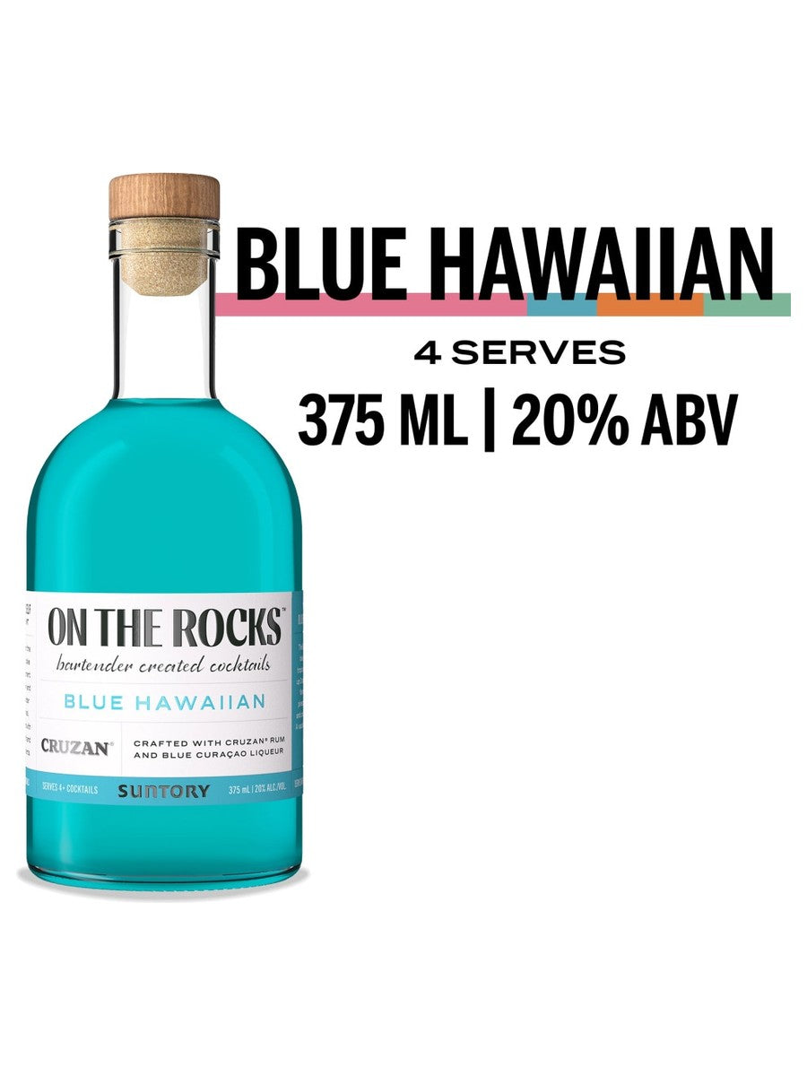 On the Rocks Blue Hawaiian Limited Edition 375ML