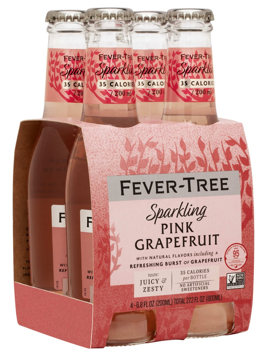 Fever Tree Pink Grapefruit 4 PACK