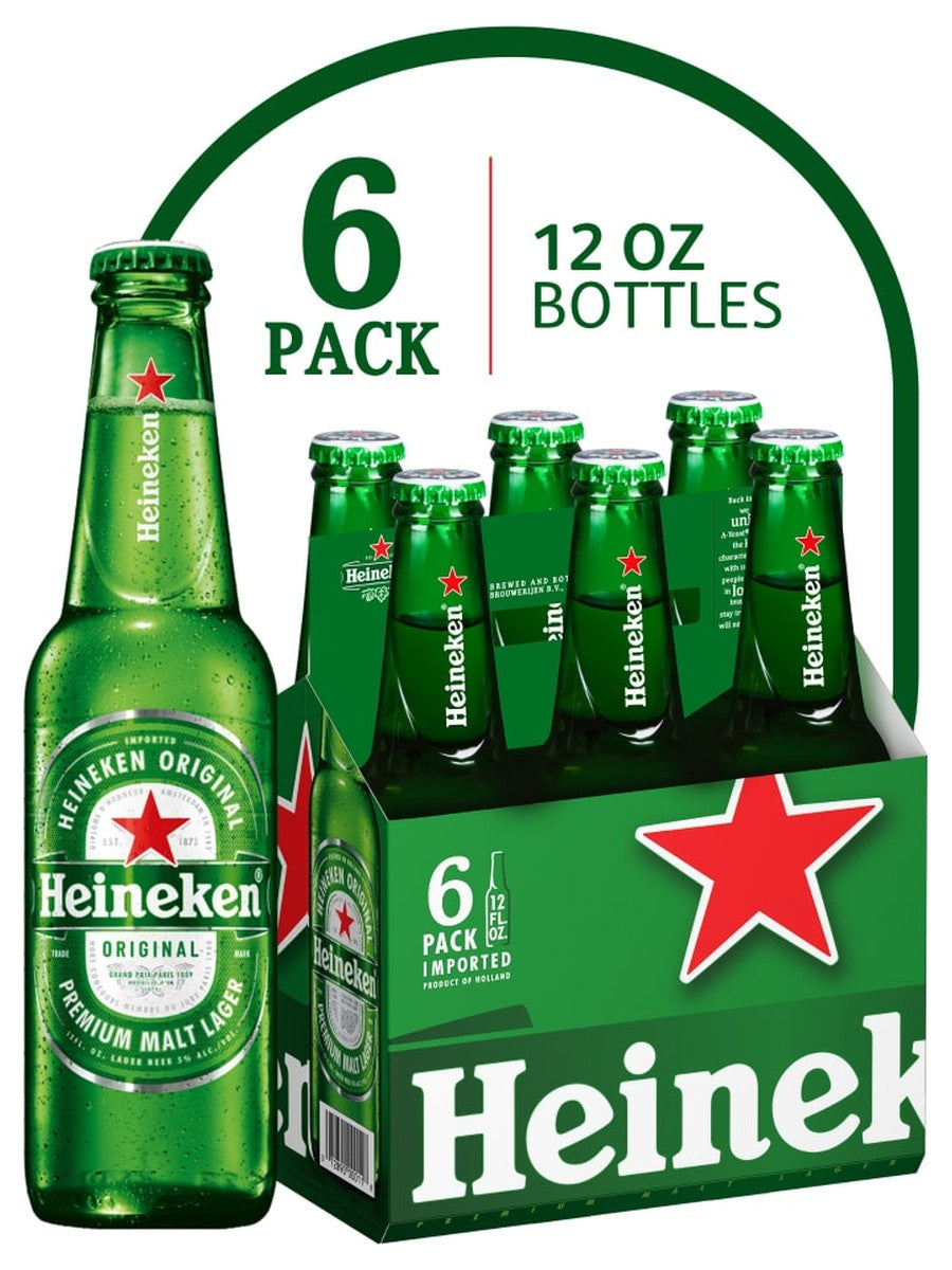 Heineken 6 PACK BTLS