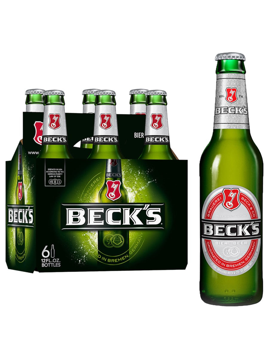 Becks 6 PACK BTLS