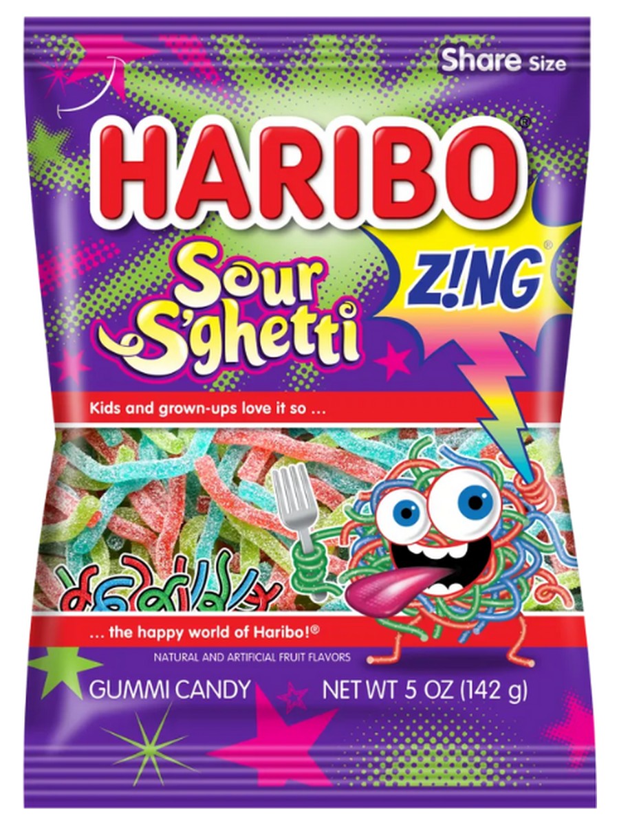 Haribo Sour Sghetti 5oz