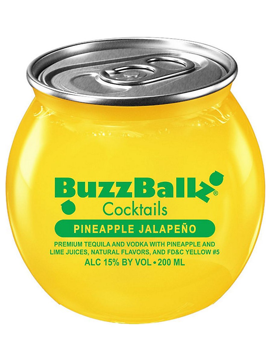 Buzzballz Pineapple Jalapeno 200ML